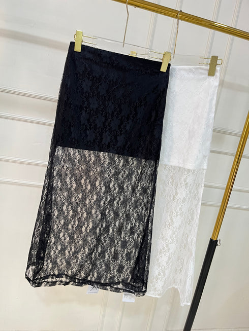 A-Line Summer Lace Skirts